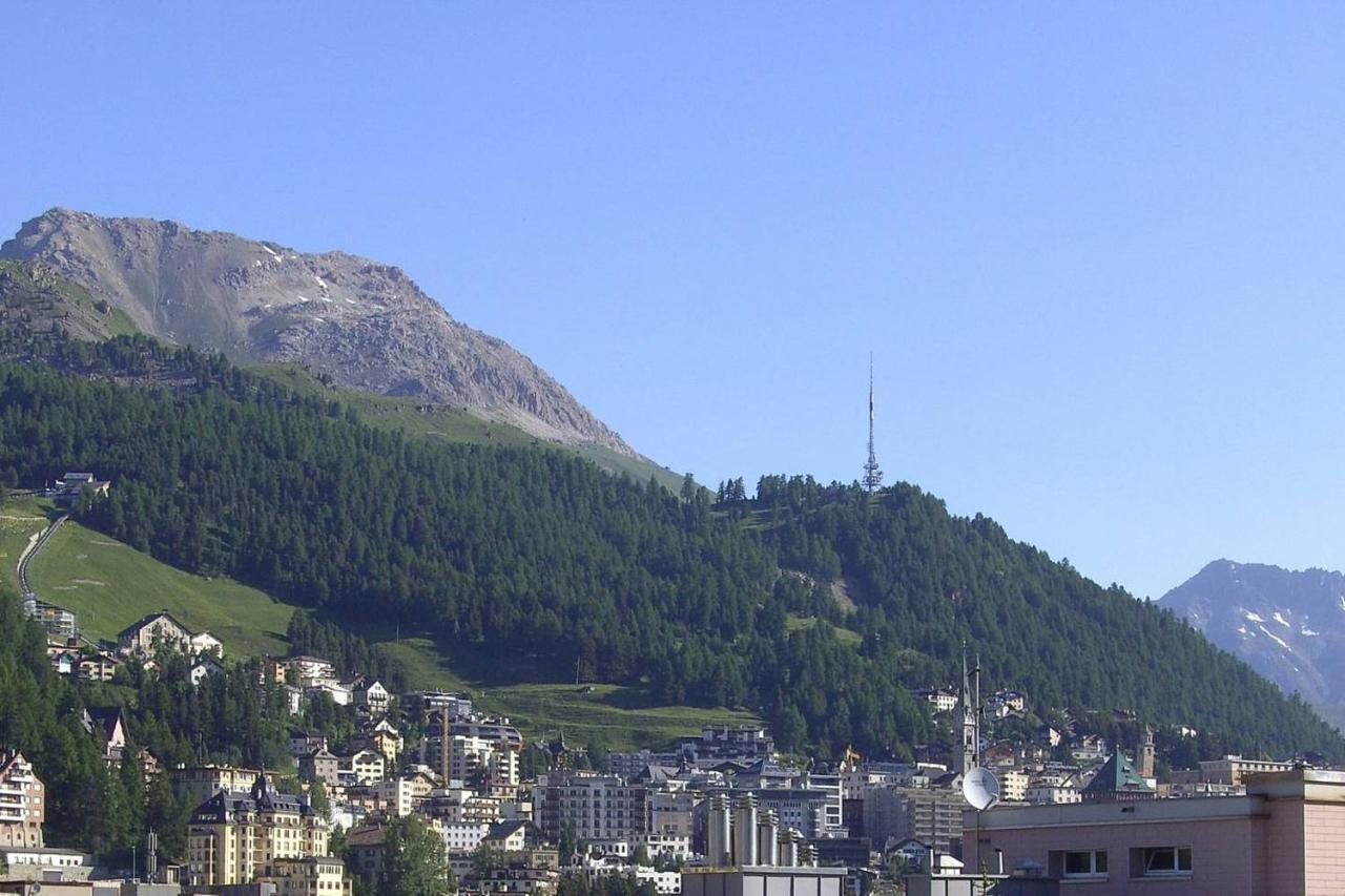 swissme-Seeblick-Balkon-55qm-Parkplatz-Nahe Bergbahn St. Moritz Exterior foto